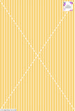 Stripe Vertical - 5mm - Sun Yellow & White