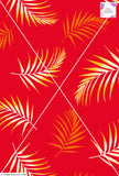 Tropical Leaf - 100mm - Red & Orange